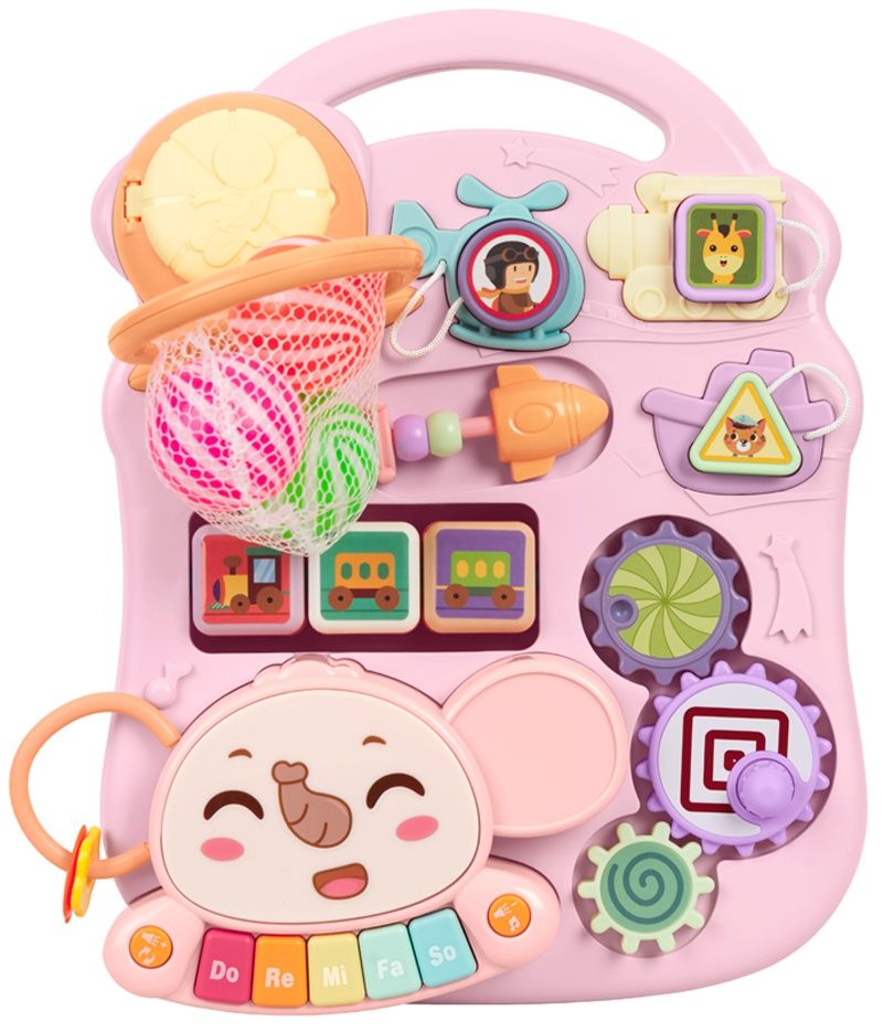 Antepremergător 3 în 1 cu măsuță interactivă detașabilă